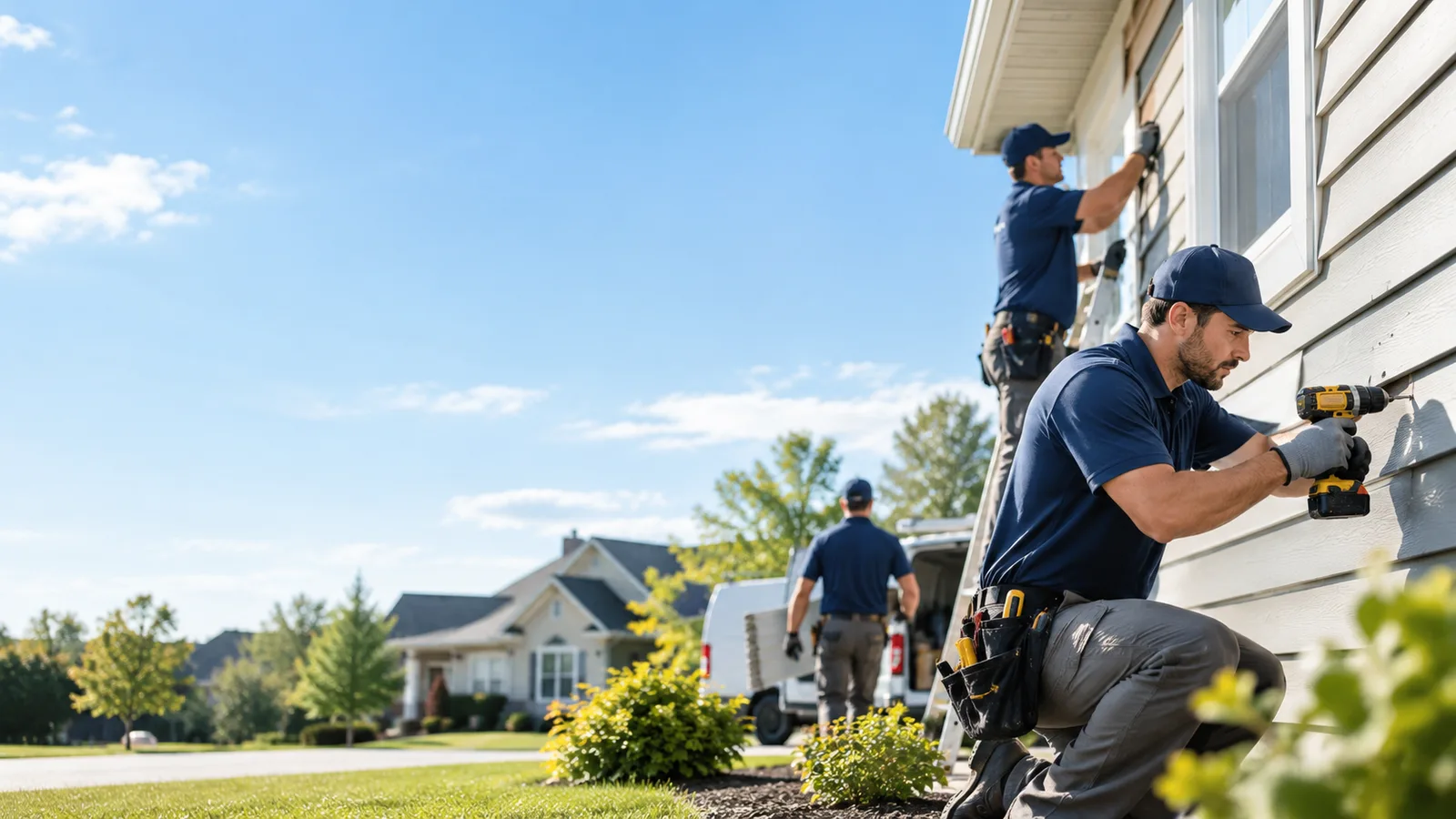 Cracked Siding Repair in Call, TX